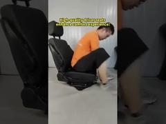 Hoogteverstelbare simulatie stoel smalle rugleuning statische stoel