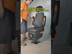 Man Truck Driver Seat M801 Mechanical Suspension Seat PU leer op maat