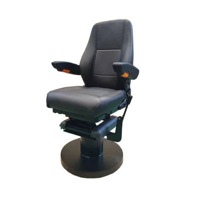 kopen Op maat gemaakte draaibare stoelen Spoorwegen Zwarte stoelen van bouwmachines online manufacture