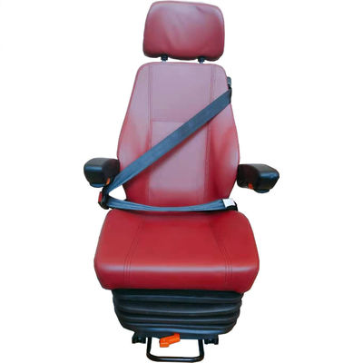 Red Air Suspension Van Seat Tour Bus Coach IVECO Bestuurdersstoel
