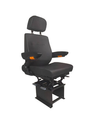 Verstelbare achterste statische stoel S802 Air Ride Truck Seats PU leerstof