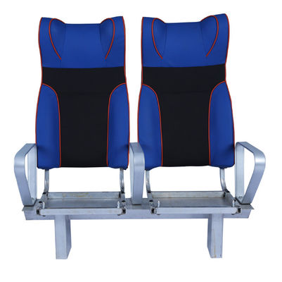 Aluminium Sofa Passagiersstoelen Blauwe Passagiersstoel