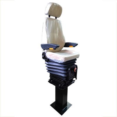 M801 Air Suspension Boat Seat Customized Boat Driver Seat Beige Grijs